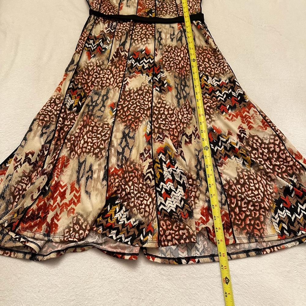 Perceptions Multicolor Patterned Maxi Dress - image 4